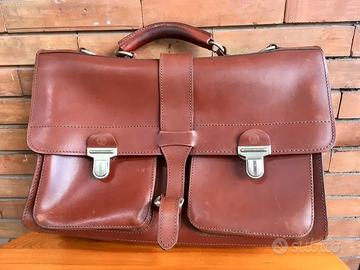 Cartella Spalding cuoio