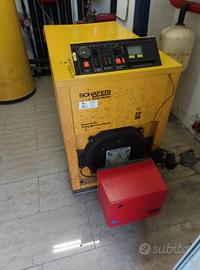 Caldaia e bruciatore a metano