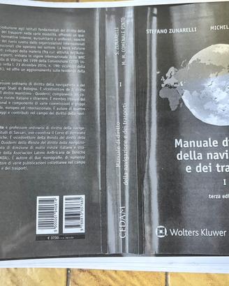 Libro universitario- Manuale diritto navigazione