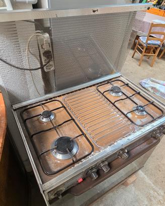 fuochi fornello stufa a gas con forno