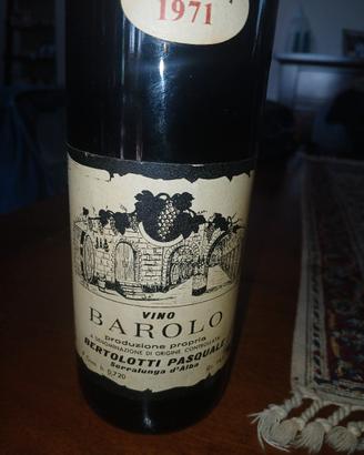 bottiglia barolo 1971
