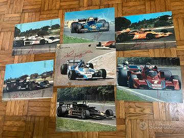Autografi piloti F1 epoca