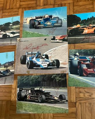 Autografi piloti F1 epoca