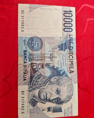 Banconota da 10000lire Volta 