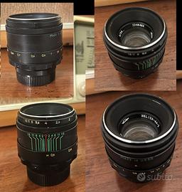 Helios 44-2 KMZ 58mm f 2.0 M42 russo Zenit VIDEO