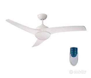 Lampadario ventilatore con telecomando