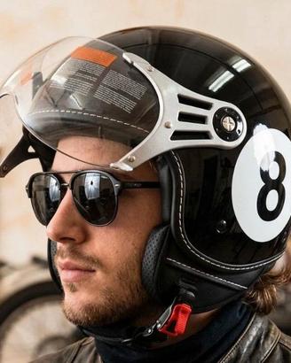 casco jet omologato taglia L nuovo 