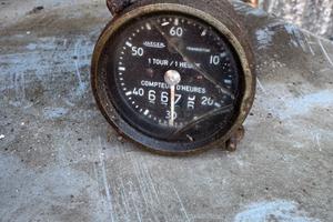 conta ore vintage Jaeger transisto trattore