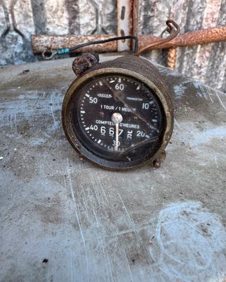 conta ore vintage Jaeger transisto trattore