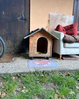 Cuccia cane medio in legno
