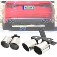 TERMINALI SCARICO AUDI LOOK S4 09-15