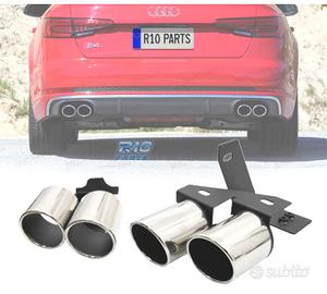 TERMINALI SCARICO AUDI LOOK S4 09-15