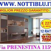 Letto a Scomparsa RUDY C 1p&1/2 _ 12 rate da 227 €