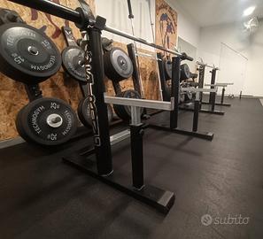 Rack professionale e rastrelliera porta dischi 