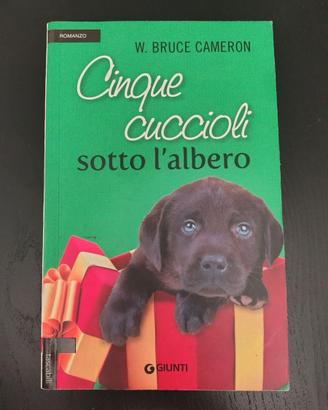 cinque cuccioli sotto l'albero book libro