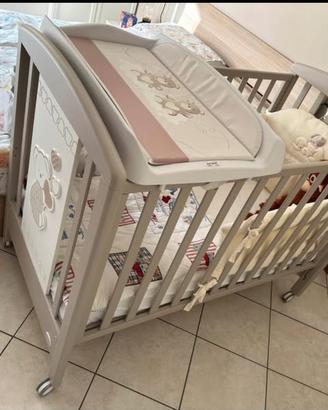 Lettino a sbarre Foppapedretti dolcecuore
