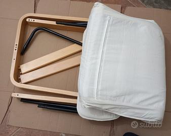 Poltrona IKEA POÄNG in legno di betulla