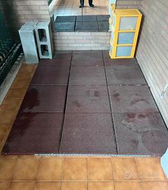 Tatami tappeto pesi palestra 50x50x3cm tappetino 