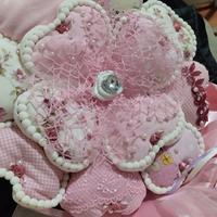 Fiocco rosa nuovo nascita bimba