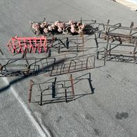 Porta vasi in ferro di varie misure