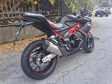 WOTTAN MOTO GP1 125cc RS BLACK LIQUID COOLED