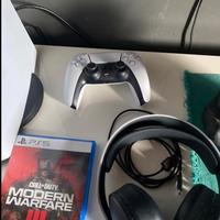Ps5 + cuffie e gioco