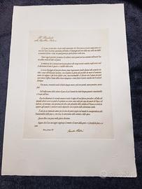 Sandro Pertini Presidente della Repubblica Italia 