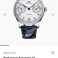 Orologio IWC Portuguese automatic
