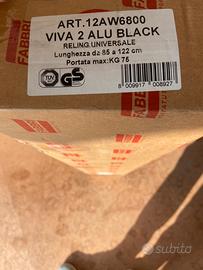 Barre  portatutto aluviva 2 black