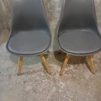 Blocco 8 sedie salotto/cucina