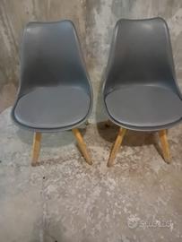 Blocco 8 sedie salotto/cucina