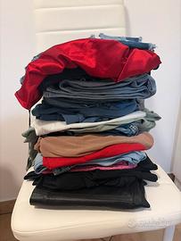 stock  di vestiti