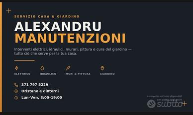 manutenzione casa, giardino e interventi tecnici 