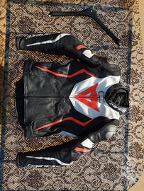 giacca moto 48 dainese uomo pelle perfetta