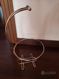 portavaso in ottone anni 70