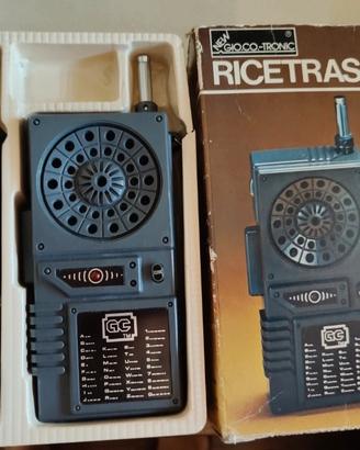 Walkie-talkie Vintage Gio.Co-Tronic con scatola 