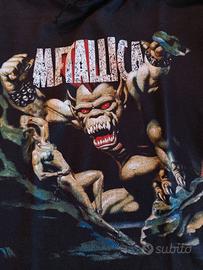 Felpa con cappuccio leggera Metallica Vintage L
