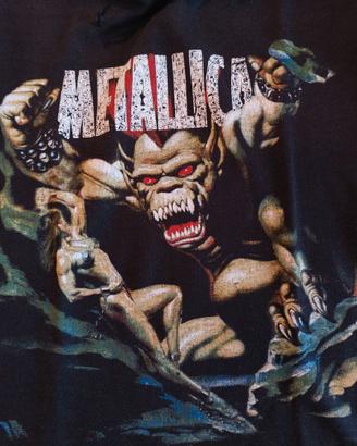 Felpa con cappuccio leggera Metallica Vintage L