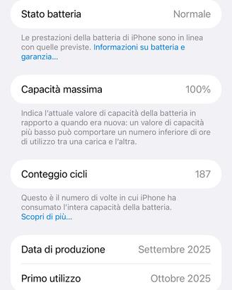 Iphone 17 pro max 256 giga bianco