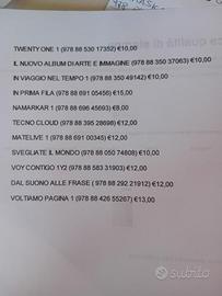 libri di scuola 1^media