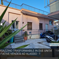 Magazzino trasformabile in due unita' abitative