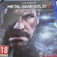 Metal gear solid griund zero