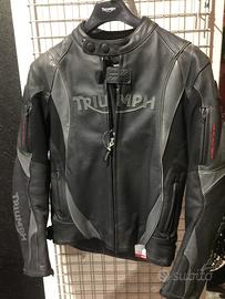 Giacca Moto Pelle Uomo Triumph