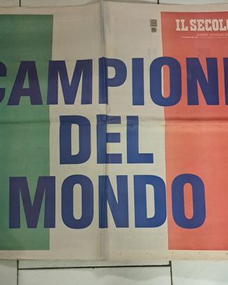 Secolo XIX. Campioni del Mondo