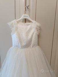 Vestito comunione Monnalisa 10 anni