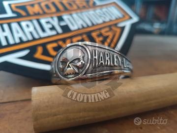 Bracciale rigido Harley Davidson skull