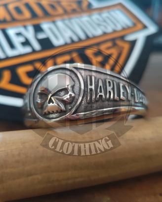 Bracciale rigido Harley Davidson skull