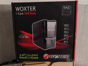 wortex dual case + 2 hard disk all'interno.