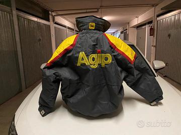 Giubbotto piumino Agip vintage anni 90 