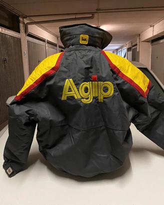 Giubbotto piumino Agip vintage anni 90 